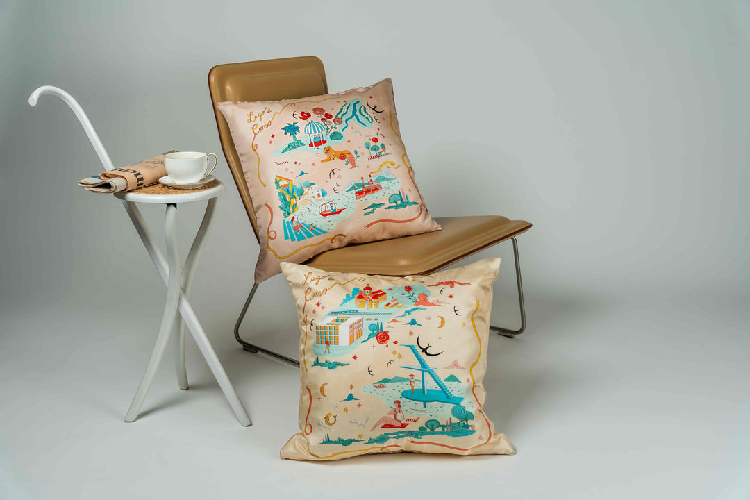 Cuscino Seta Memories Beige